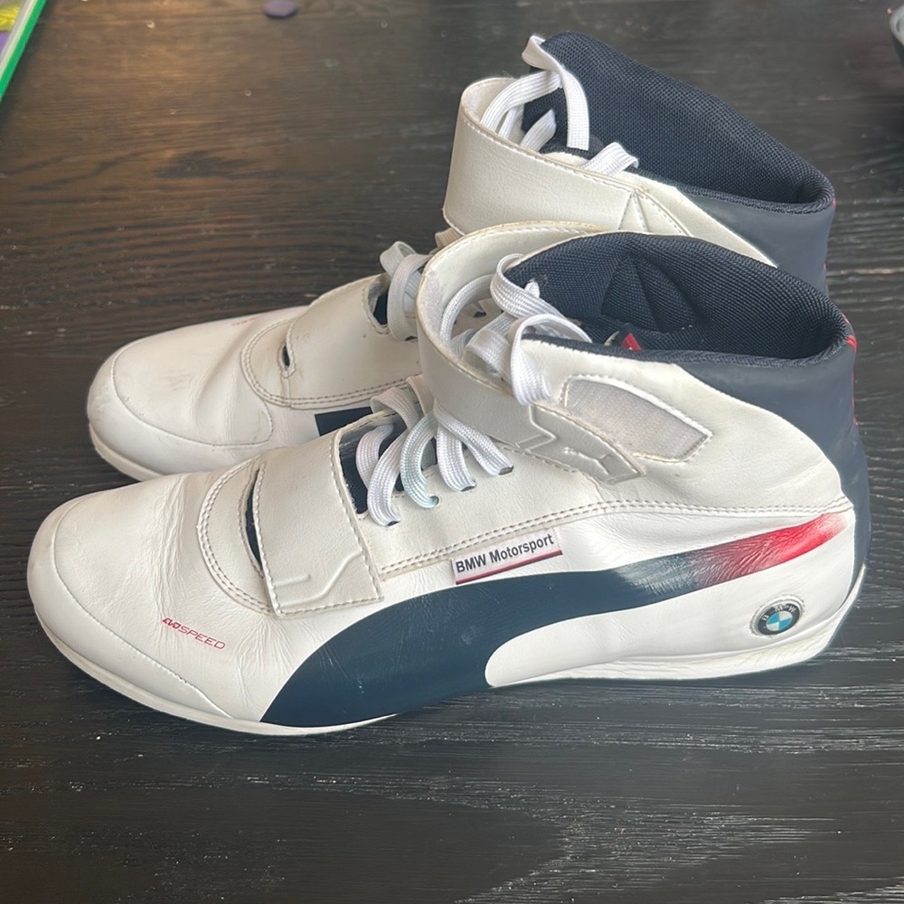 BMW Puma EvoSpeed Men's Size 10 Hi Top